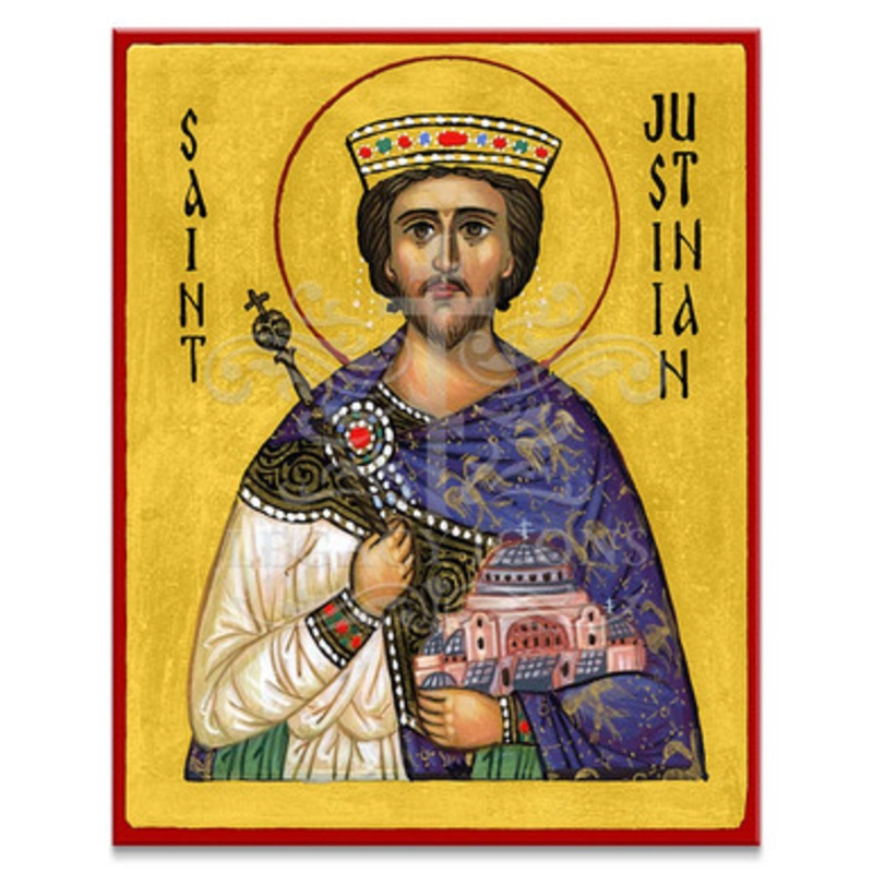 Saint Justinian the Great Icon – S532