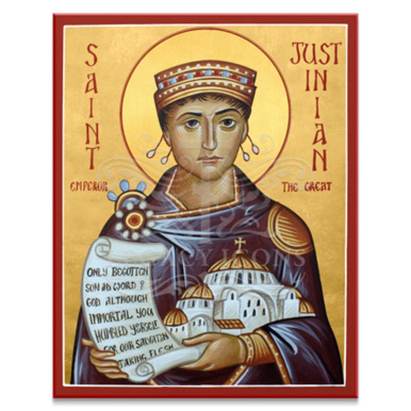 Saint Justinian the Great (Whirledge) Icon – S662