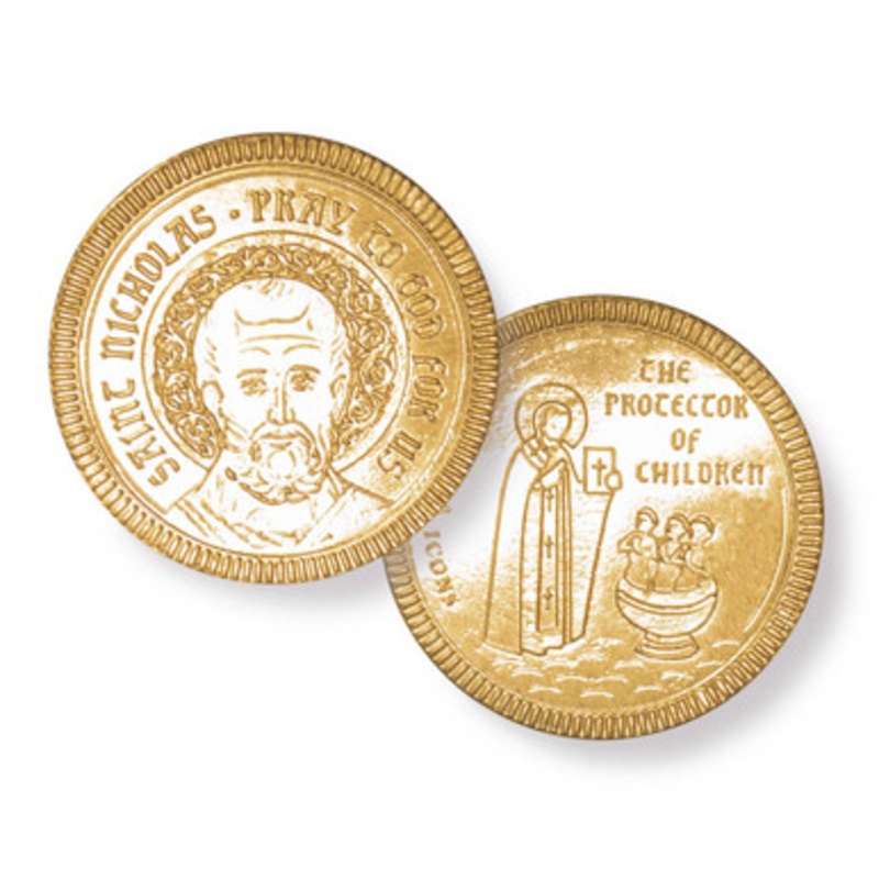 Saint Nicholas Chocolate Coins