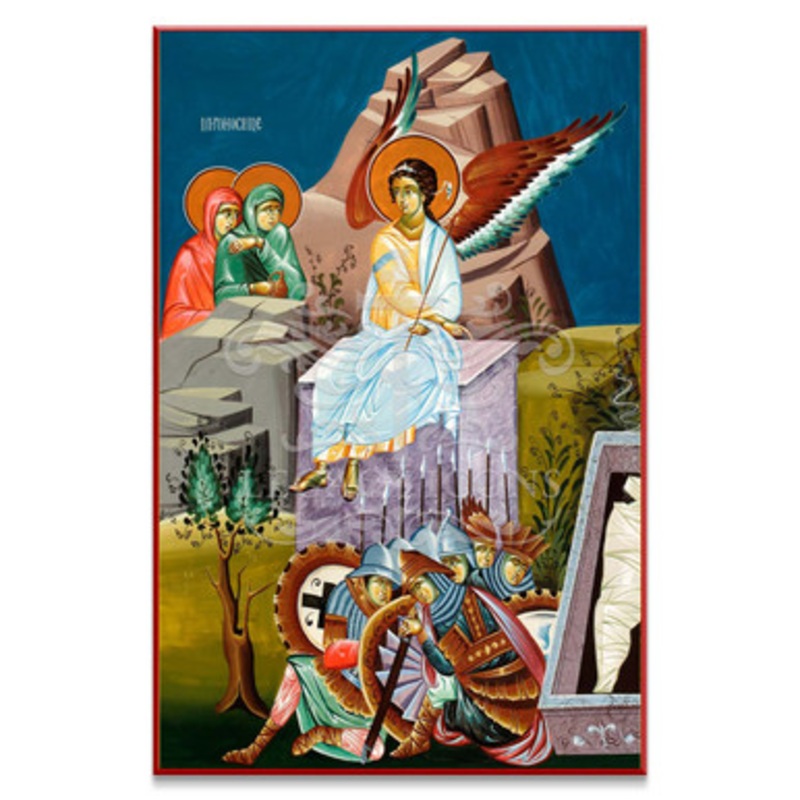 The Myrrh-bearers at the Tomb Icon – F226