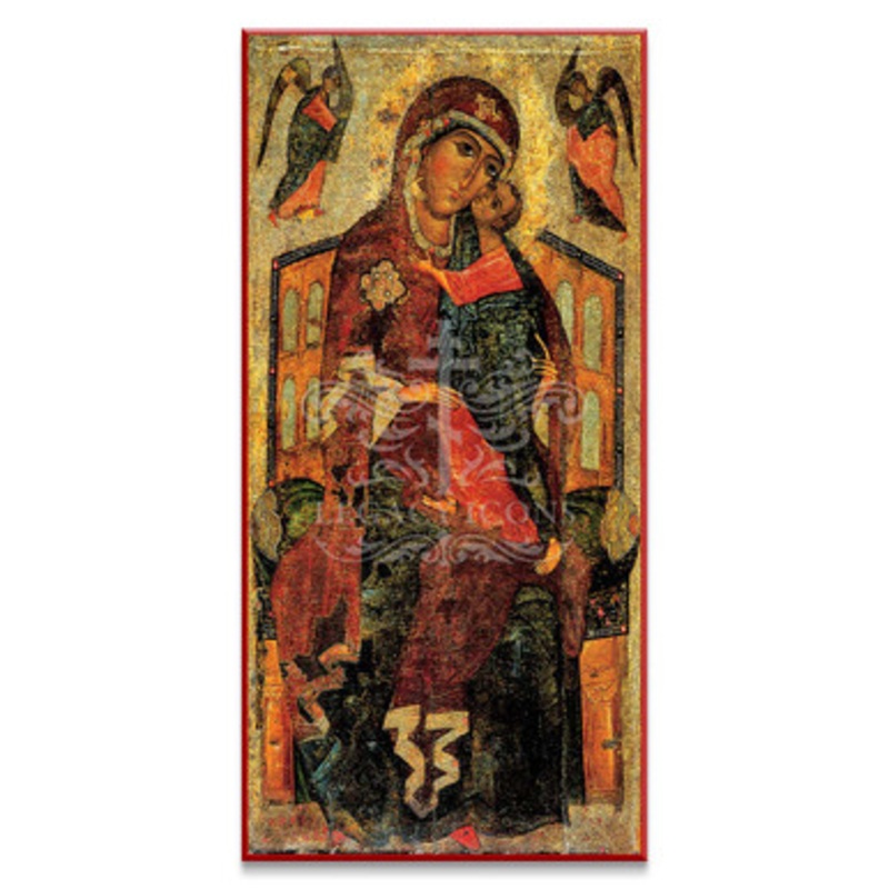 Theotokos Enthroned (XIIIc) Icon – T123