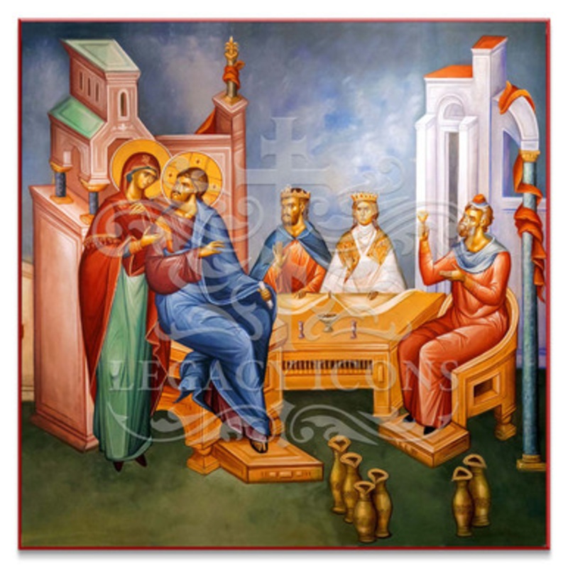 Wedding at Cana Icon – F189