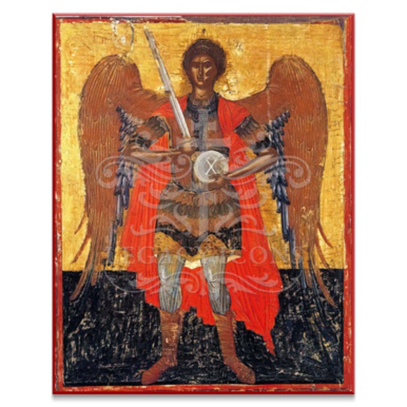 Christ and Theotokos Enthroned (XXc) Icon Set – Y026