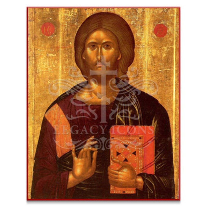 Christ Pantocrator (XVc) Icon – X110