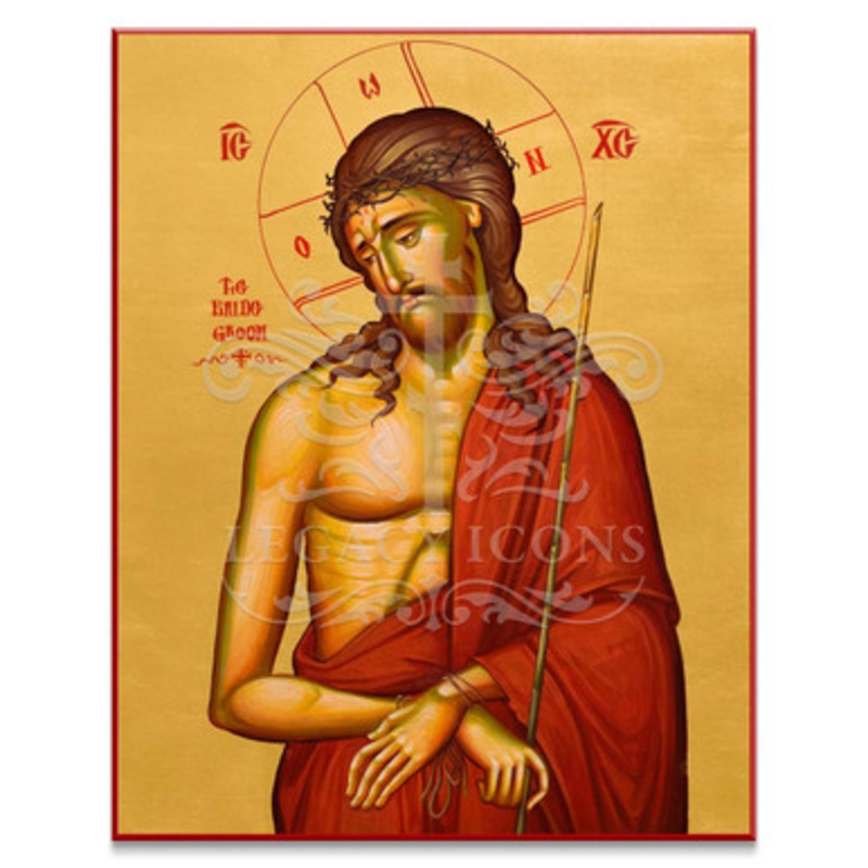 Christ the Bridegroom Extreme Humility (Clark) Cathedral Icon – X127