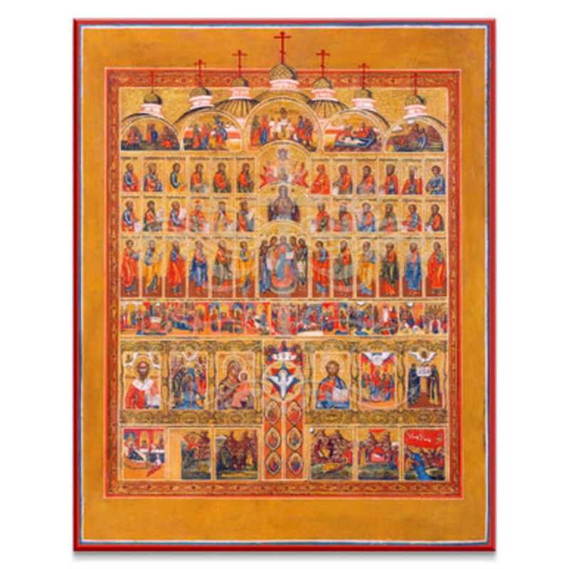 Iconostasis (XVIIIc) Icon – F375