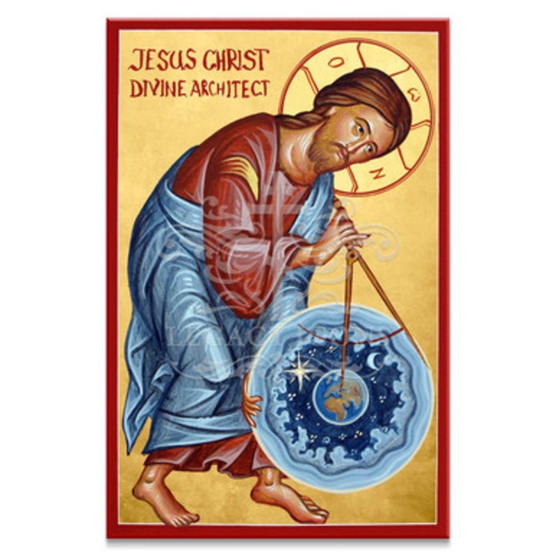 Jesus Christ the Divine Architect (Whirledge) Icon – X173