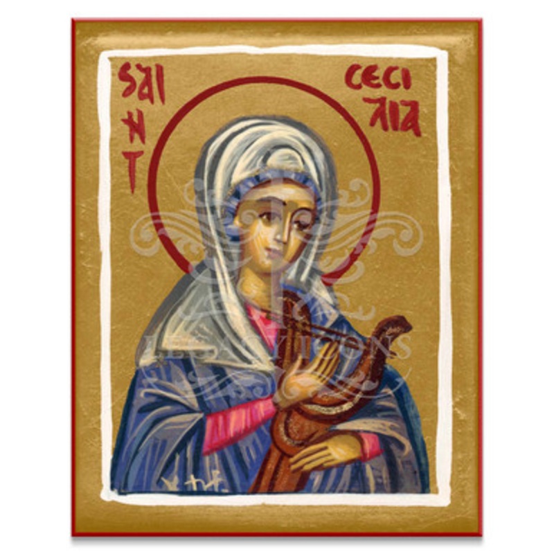Saint Cecilia Icon – S266