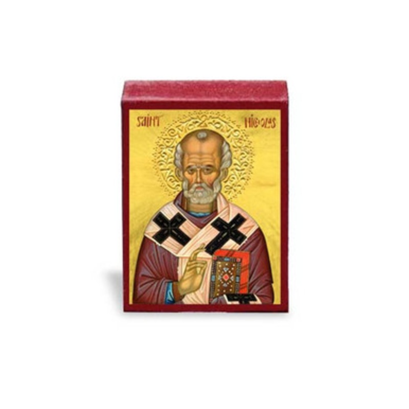 Saint Nicholas Micro Icon