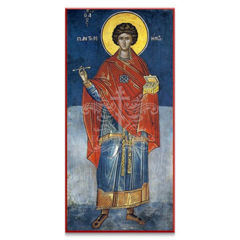 Saint Panteleimon (Athos) Icon – S342