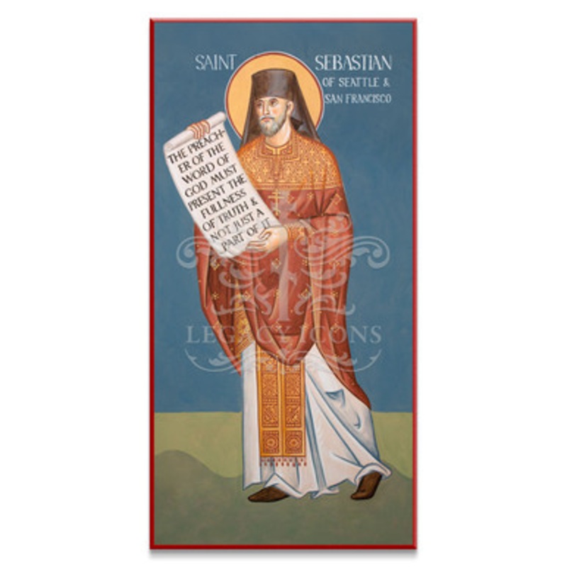 Saint Sebastian of Seattle and San Francisco (Whirledge) Icon – S677
