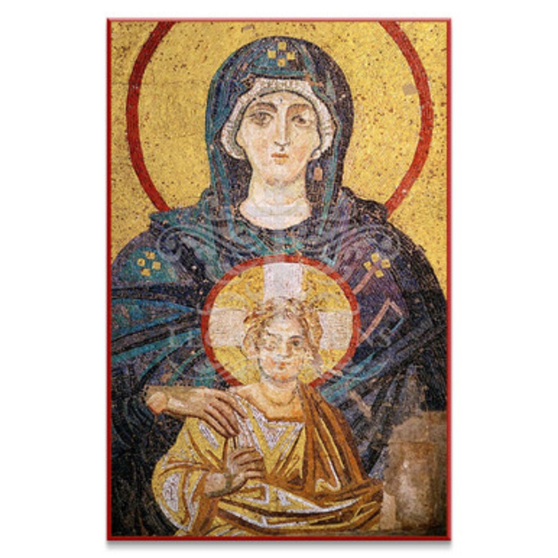 Theotokos Enthroned Detail (Hagia Sophia) – T188