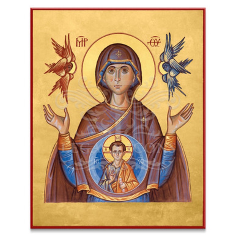 Theotokos of the Sign (Whirledge) Icon – T213