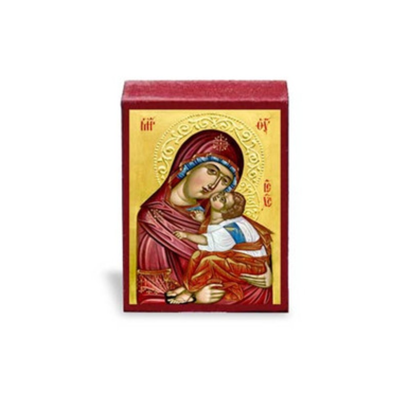Theotokos Tenderness Micro Icon