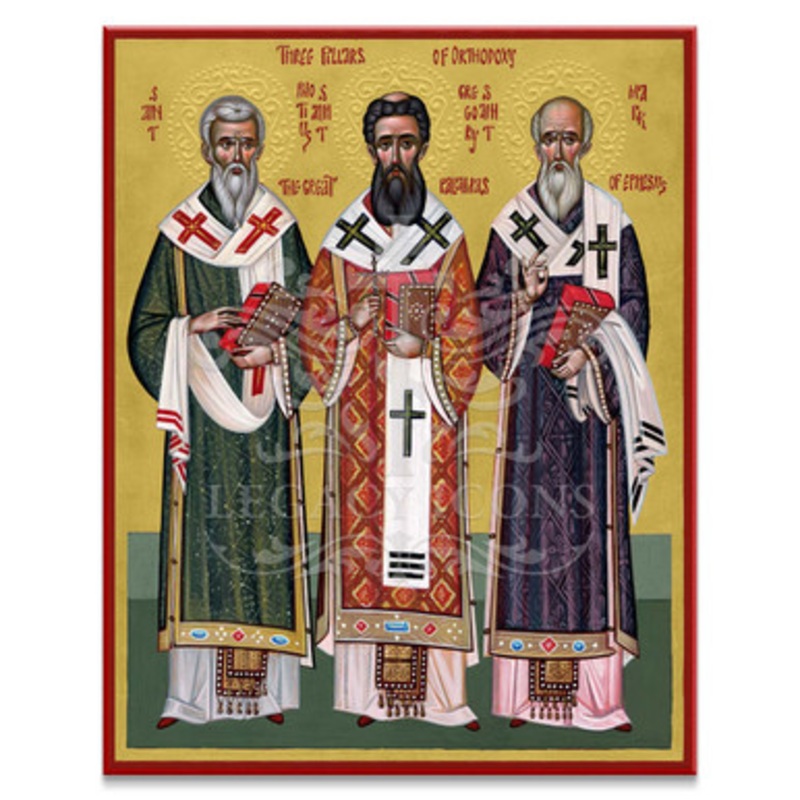 Three Pillars of Orthodoxy Icon – S470