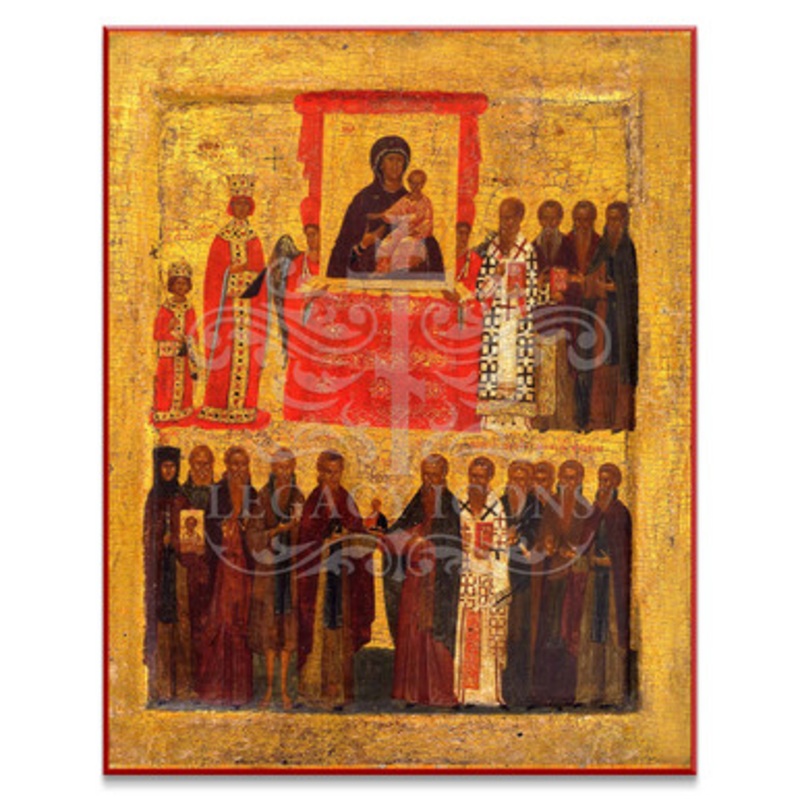 Triumph of Orthodoxy Icon – F186