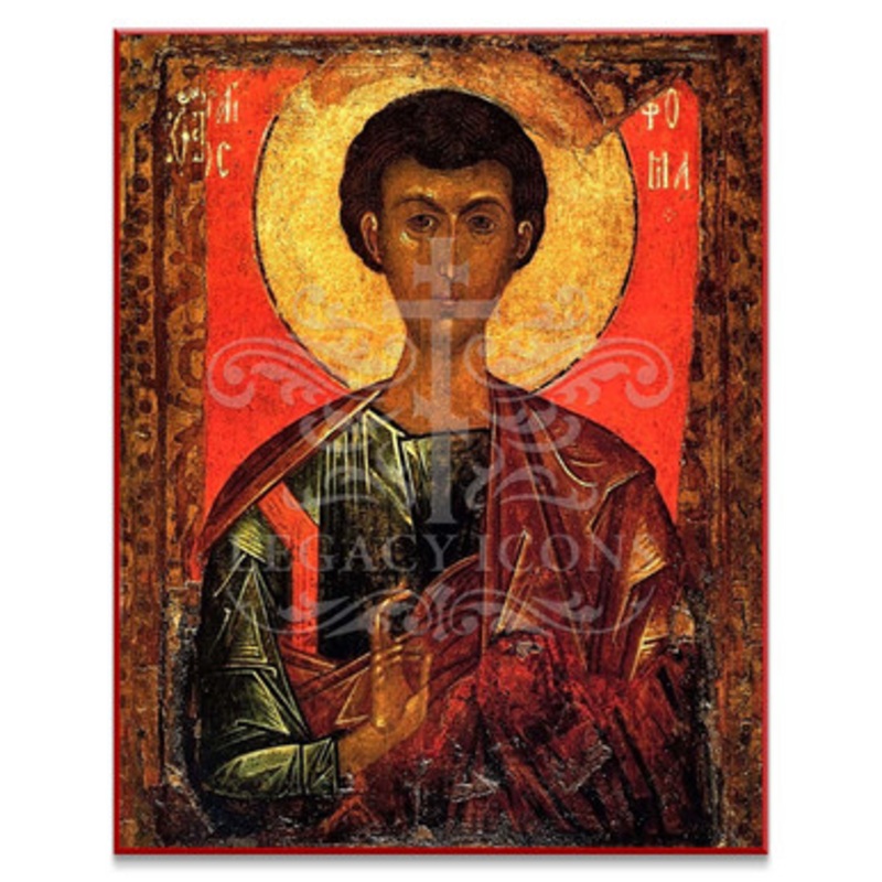 Christ and Theotokos Enthroned (XXc) Icon Set – Y026