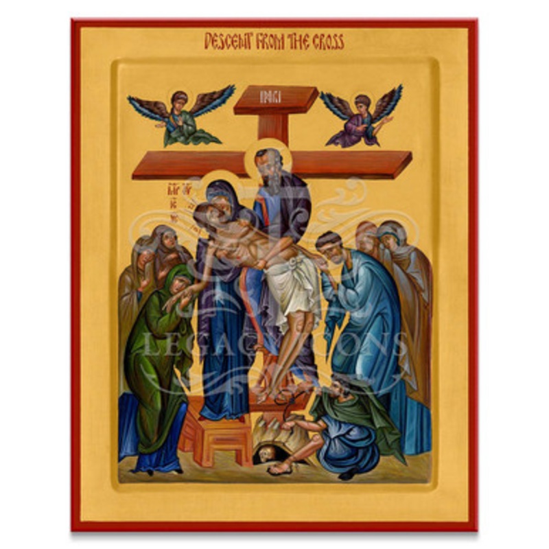Descent from the Cross (XXIc) Cathedral Icon – F294