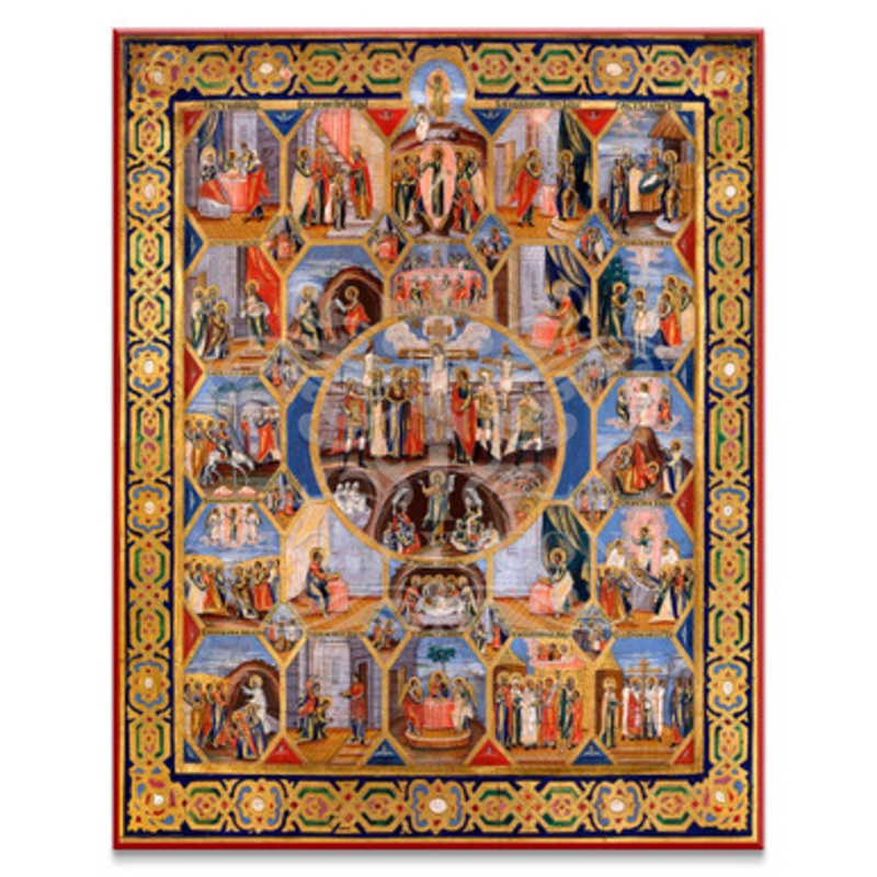 Great Feasts and Holy Week Cathedral Icon – F180
