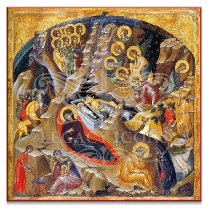 Nativity of Christ (XVc) Icon – F159