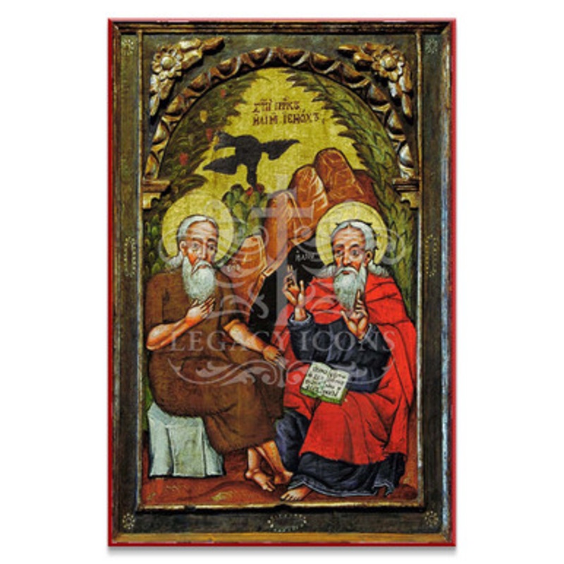 Prophet Elias and Enoch Icon – S531