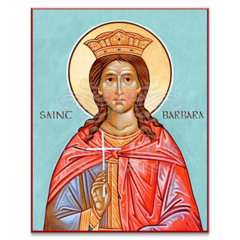 Saint Barbara (Koufos) Icon – S156