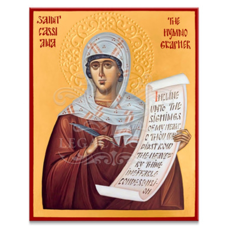 Saint Cassiani the Hymnographer (Chimev) Icon – S659