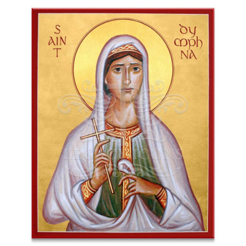 Saint Dymphna of Gheel (XXIc) Icon – S574