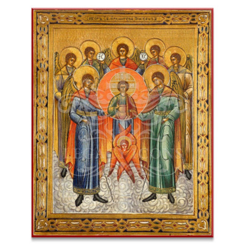 Synaxis of the Archangels (XVIIIc) Icon – F177
