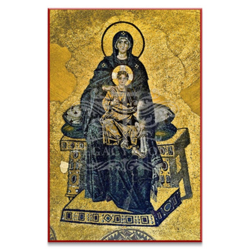 Theotokos Enthroned (Hagia Sophia) Icon – T187