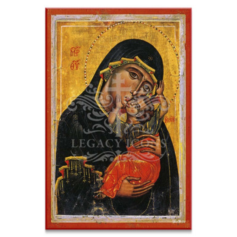 Theotokos Sweet Kissing (Sinai) Icon – T163