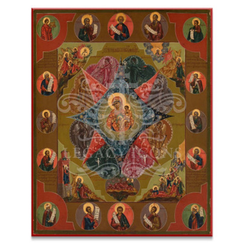 Theotokos the Burning Bush Icon – T110