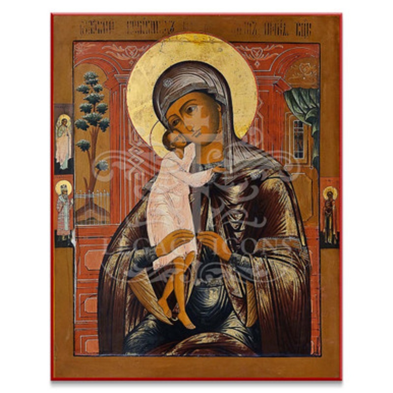 Theotokos the Joy of All Sorrows Icon – T111