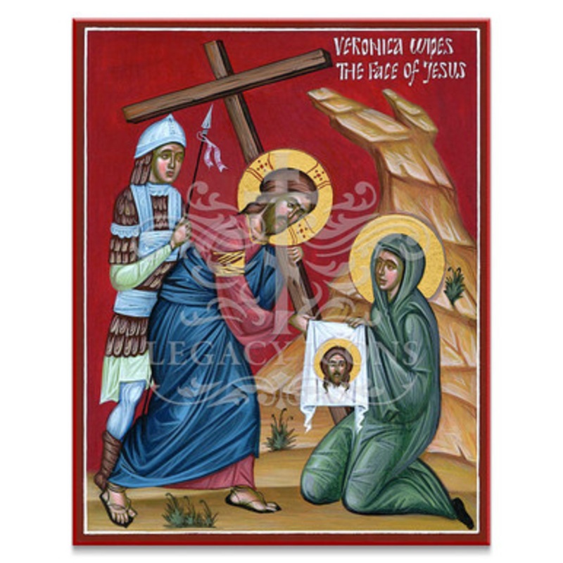 Veronica Wipes the Face of Jesus – STA06