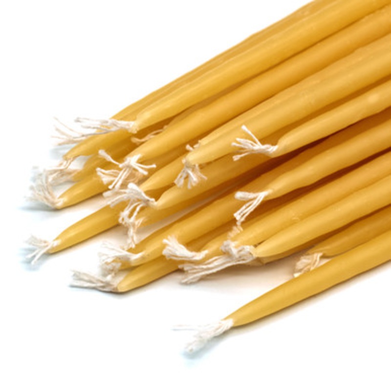 Beeswax Candles (1/4 inch)
