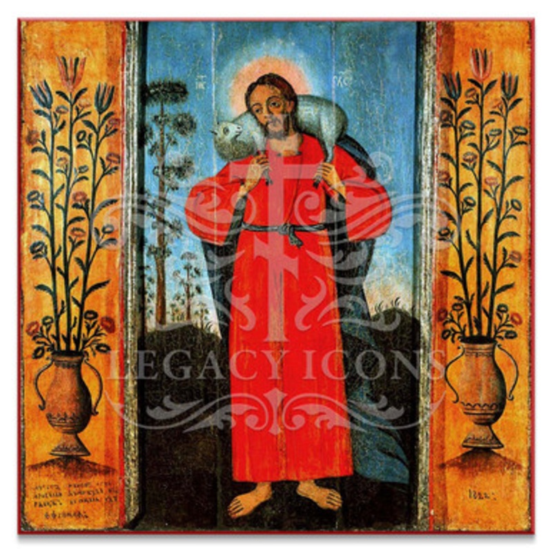 Christ the Good Shepherd Icon – X136