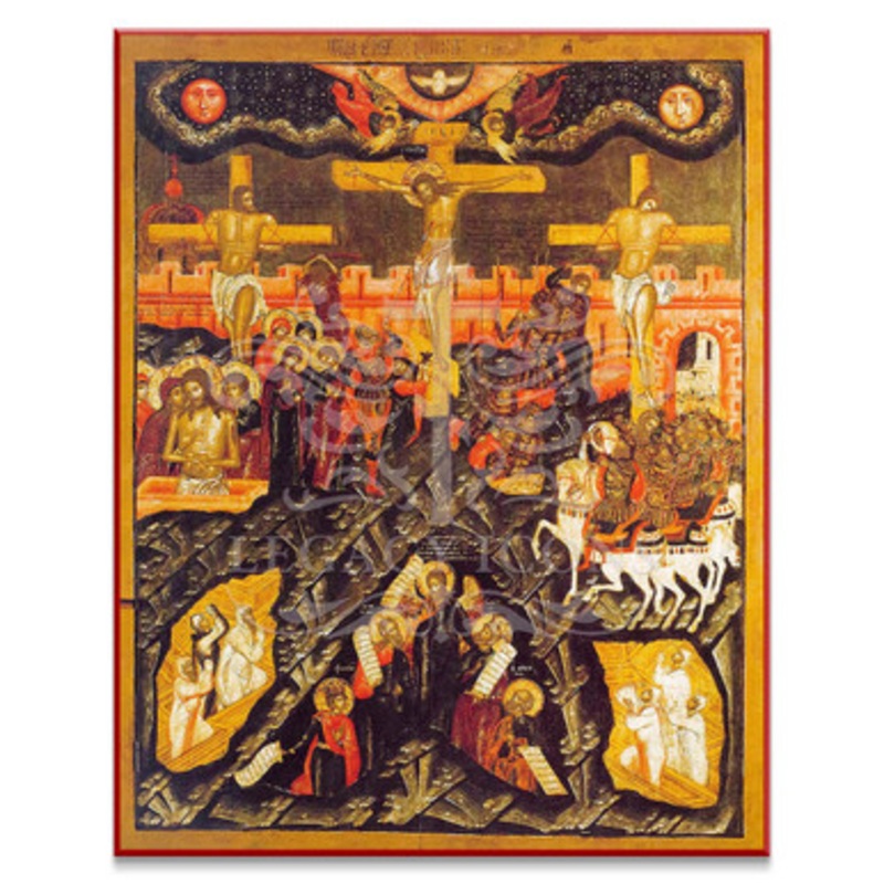 Crucifixion of Christ Icon – F120