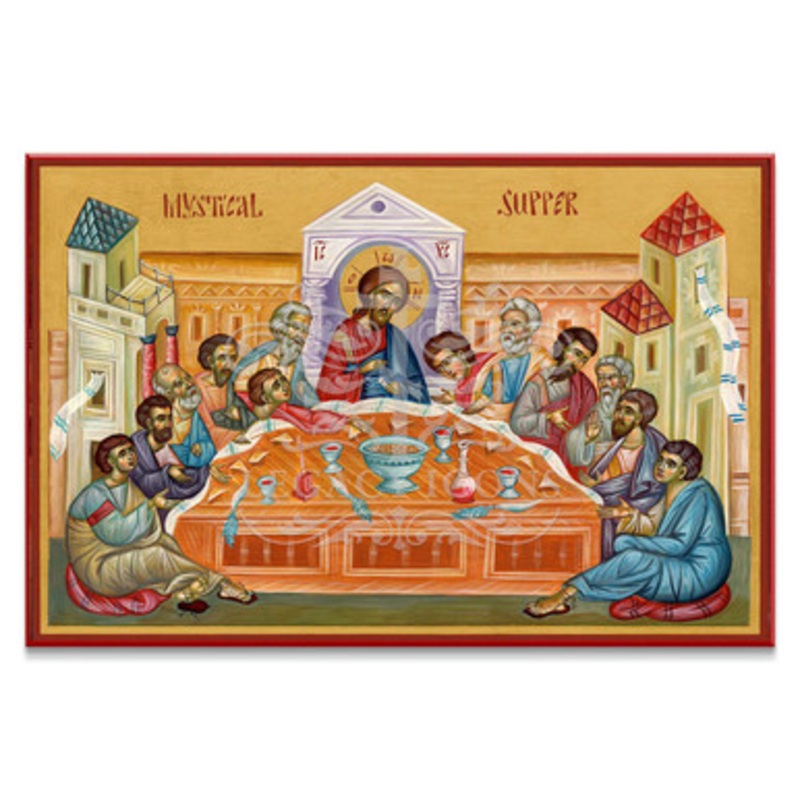 Mystical Supper (XXIc) Cathedral Icon – F256