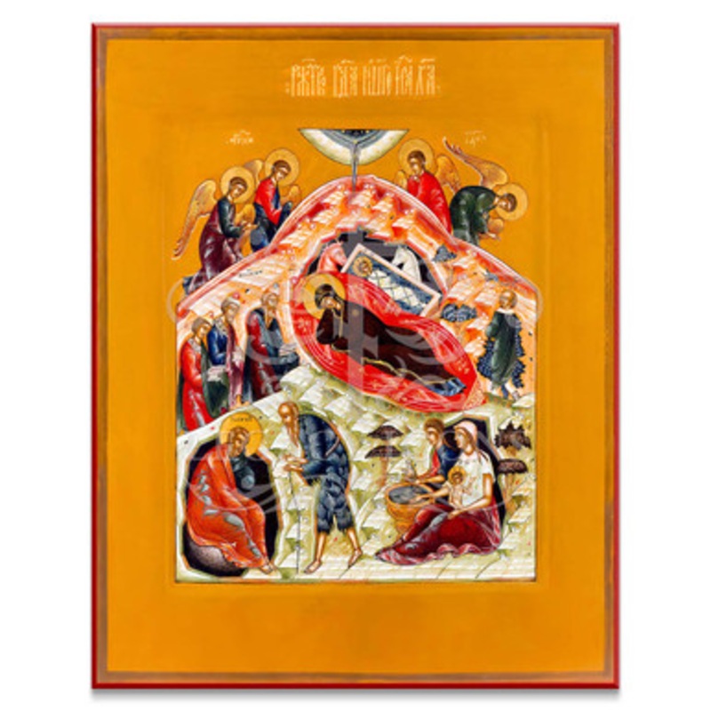 Nativity of Christ (XIXc) Icon – F383