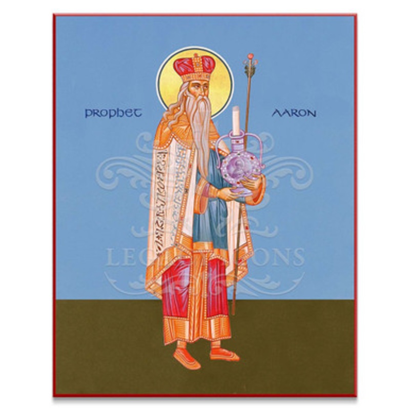 Prophet and High Priest Aaron (Koufos) Icon – S218