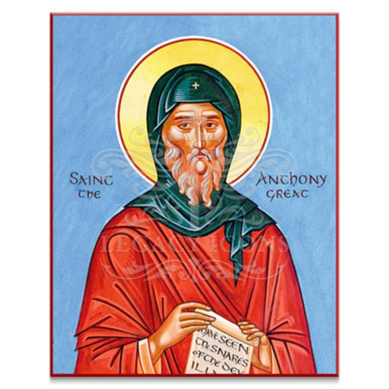 Saint Anthony the Great (Koufos) Icon – S154