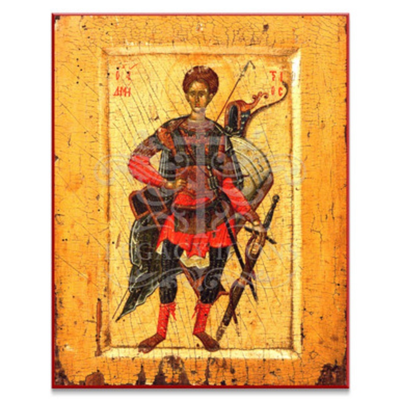 Saint Demetius (XIVc) Icon – S158
