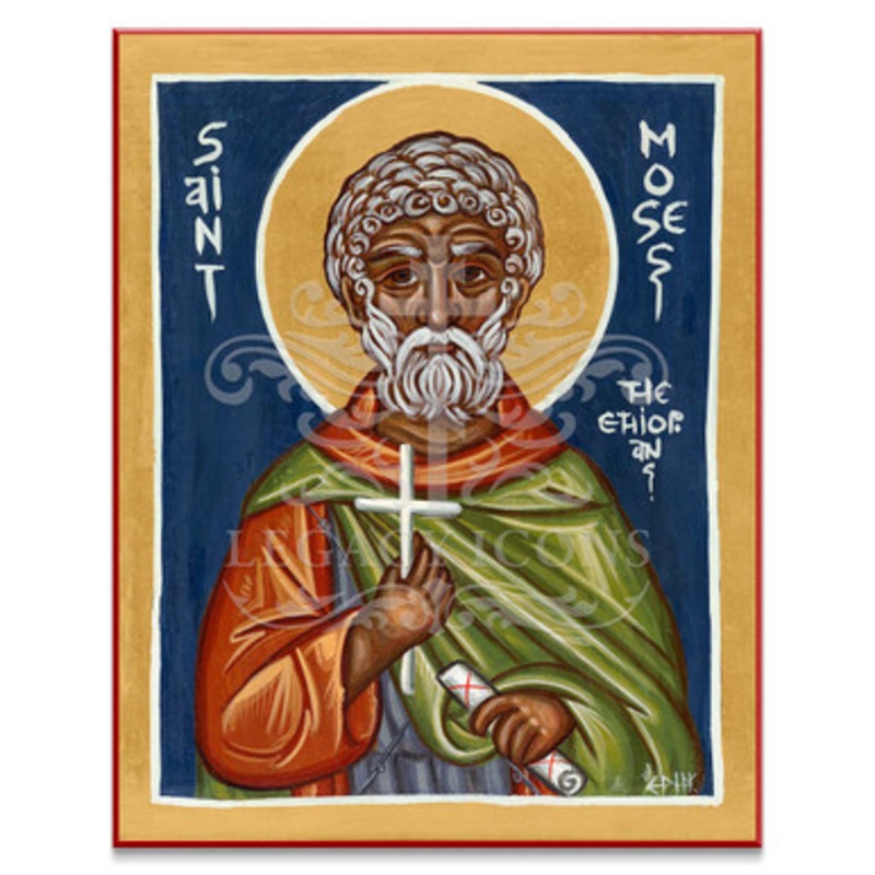 Saint Moses the Ethiopian Icon – S272