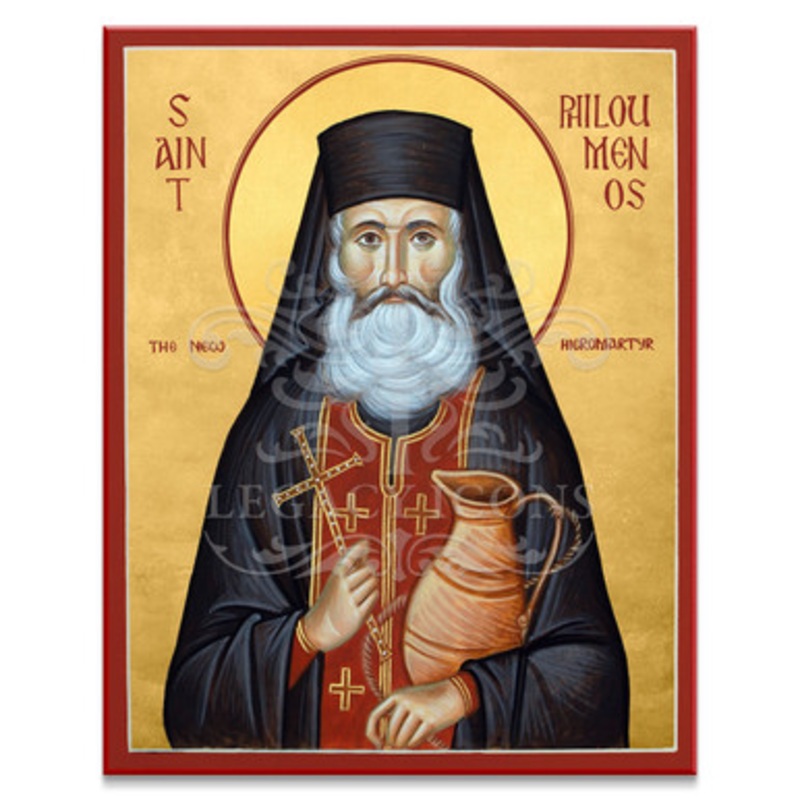 Saint Philoumenos of Jacob’s Well (Whirledge) Icon – S663