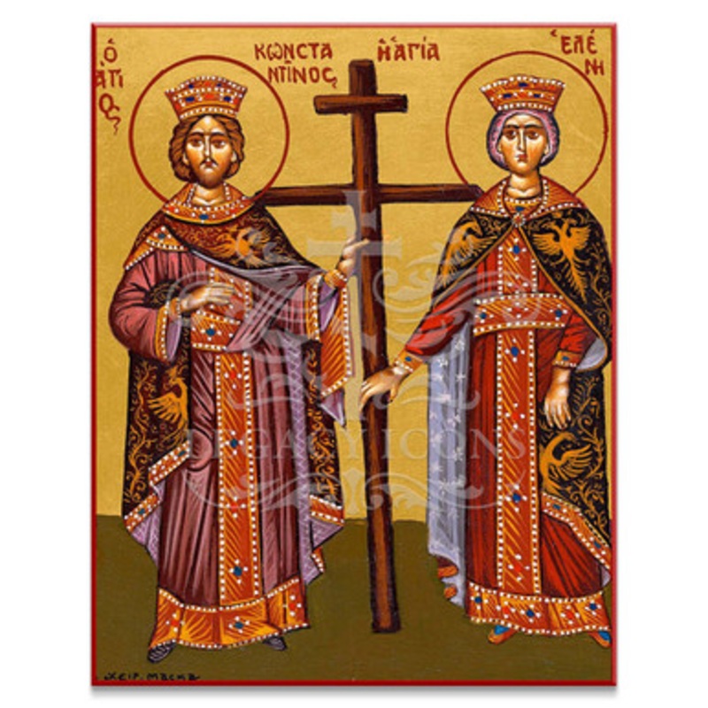 Saints Constantine and Helen (XXIc) Icon – S197