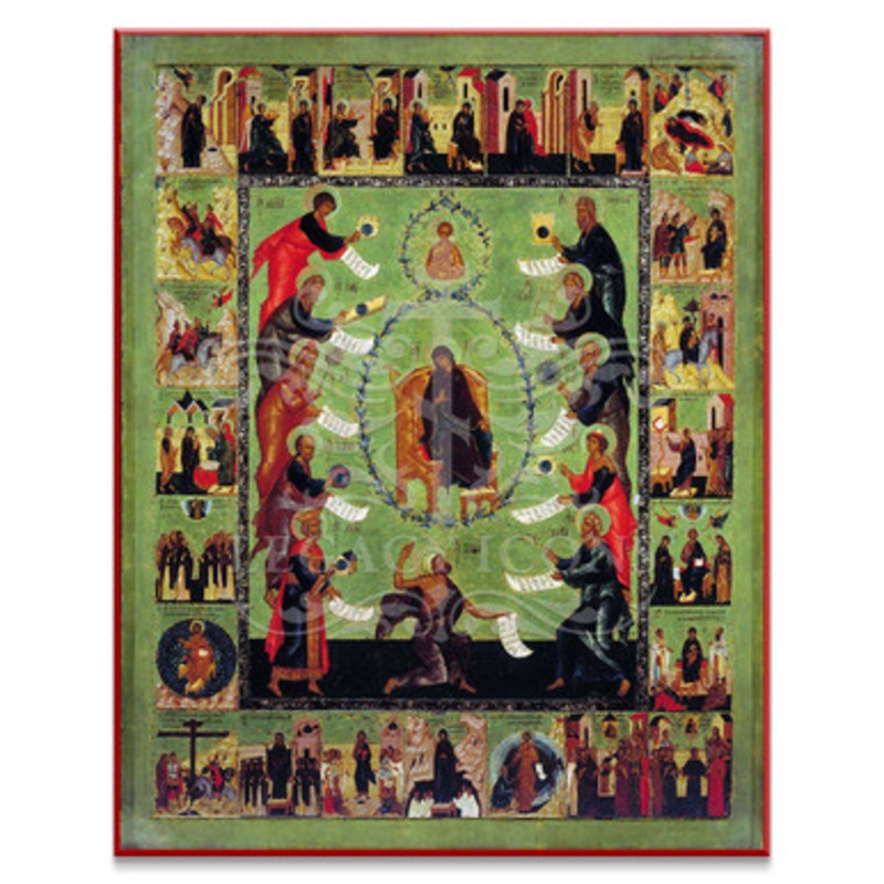 Salutations to the Theotokos (the Akathist) Icon – T143