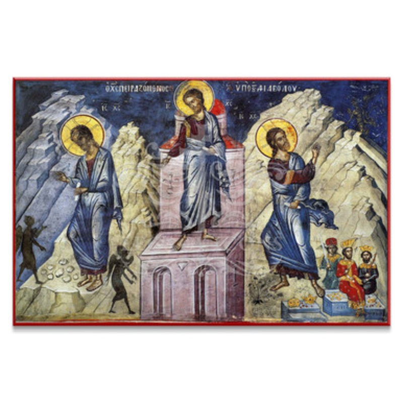 Temptation of Christ (Athos) Icon – F233