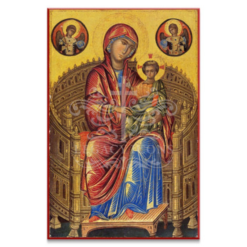 Theotokos Enthroned (XIIIc) Icon – T182