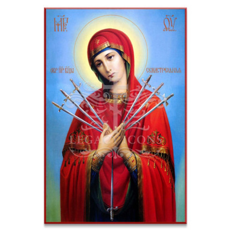 Theotokos Softener of Evil Hearts (Academic) Icon – T184