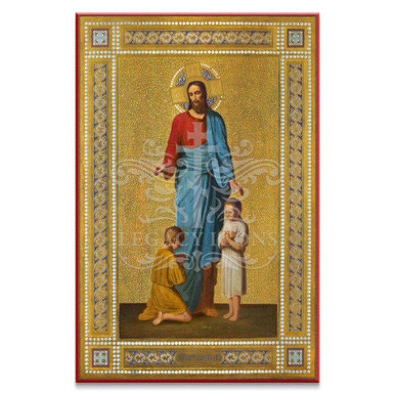 Christ Blessing the Children (Academic) Icon – F356